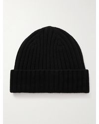 MR P. - Cairn Ribbed Cashmere Beanie - Lyst