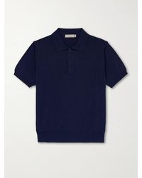 Canali - Cotton Polo Shirt - Lyst