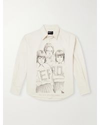 Enfants Riches Deprimes - Everyday Printed Cotton Oxford Shirt - Lyst