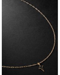 Stephen Webster - New Cross 18-karat Gold Onyx Pendant Necklace - Lyst