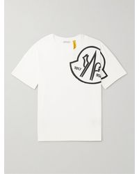 Moncler Genius - 6 Moncler 1017 Alyx 9sm Logo-embellished Cotton-jersey T-shirt - Lyst
