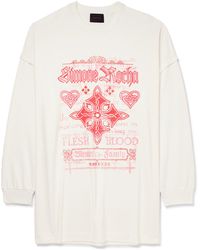 Simone Rocha - Oversized Printed Cotton-jersey T-shirt - Lyst