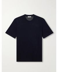 MR P. - Cotton-Blend Double-Faced Jersey T-Shirt - Lyst