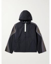 ERL - Ufo Striped Shell Hooded Jacket - Lyst