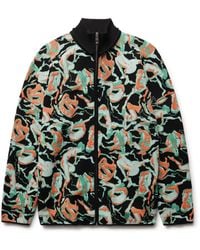 Loewe - Jacquard-Knit Zip-Up Cardigan - Lyst