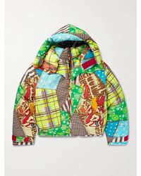 ERL - Printed Cotton And Tm Lyocell-blend Hooded Down Jacket - Lyst