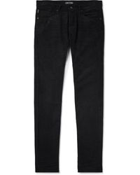 Tom Ford - Slim-Fit Straight-Leg Cotton-Blend Corduroy Trousers - Lyst