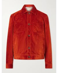 Valentino Garavani - Suede Jacket - Lyst
