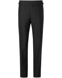 Kingsman - Eggsy's Wool And Mohair-Blend Tuxedo Trousers - Lyst
