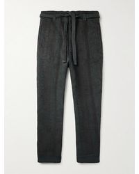 Kartik Research - Kantha Fauji Straight-Leg Cotton Trousers - Lyst