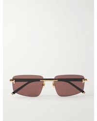 Tom Ford - Square-frame Titanium And Acetate Sunglasses - Lyst