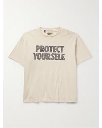 GALLERY DEPT. - T-Shirt aus Baumwoll-Jersey mit Print in Distressed-Optik - Lyst