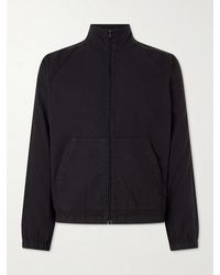 James Perse - Linen-Blend Blouson Jacket - Lyst