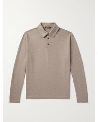 Loro Piana - Cashmere Polo Shirt - Lyst