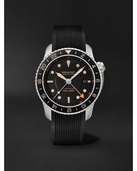Bremont - Supermarine S502 Automatic Gmt Stainless Steel Watch, Ref. S502-Bk-R-S - Lyst
