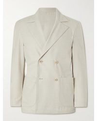 STÒFFA - Double-Breasted Wool Blazer - Lyst