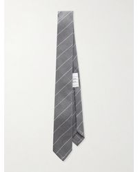 Thom Browne - Striped 8Cm Wool Neck Tie - Lyst