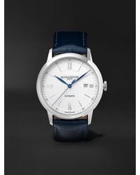 Baume & Mercier - Classima Automatic 42mm Stainless Steel And Alligator Watch - Lyst