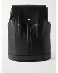 Montblanc - Sartorial Medium Cross-Grain Leather Backpack - Lyst