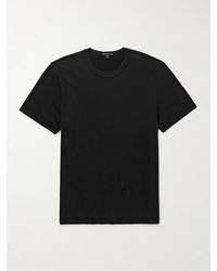 James Perse - Lotus Brushed Cotton-jersey T-shirt - Lyst