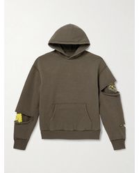 Kapital - Reversible Distressed Printed Cotton-Jersey Hoodie - Lyst