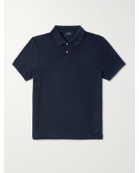 dunhill - Polohemd aus Baumwoll-Piqué mit Logostickerei - Lyst
