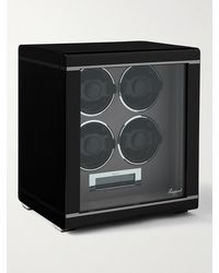 Rapport - Formula Quad Lacquered Cedar And Glass Watch Winder - Lyst