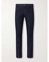 Canali - Slim-Fit Straight-Leg Jeans - Lyst