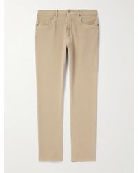 Faherty - Pantaloni slim-fit in jersey di misto cotone - Lyst