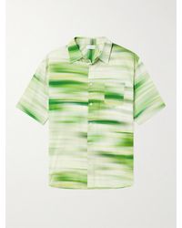 John Elliott - Printed Cotton-Blend Voile Shirt - Lyst