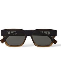 Fendi - O'lock Acetate Square-frame Sunglasses - Lyst