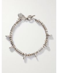 Peyote Bird - Platero Sterling Multi-Stone Beaded Bracelet - Lyst