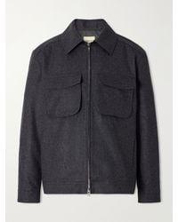 De Bonne Facture - Student Prince Of Wales Wool-Flannel Jacket - Lyst