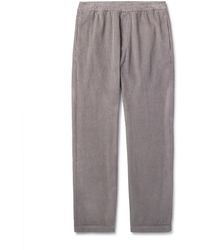 Barena - Bativoga Straight-leg Garment-dyed Cotton-corduroy Trousers - Lyst
