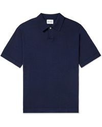 Norse Projects - Jon Wool-blend Polo Shirt - Lyst