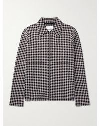 Jil Sander - Checked Woven Overshirt - Lyst
