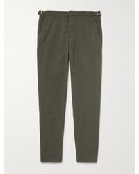 Orlebar Brown - Fallon Straight-Leg Organic Cotton-Blend Twill Trousers - Lyst