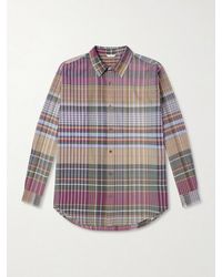 Aimé Leon Dore - Checked Cotton Shirt - Lyst