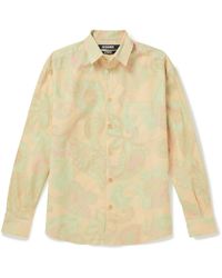 Jacquemus - Logo-embroidered Paisley And Floral-print Cotton Shirt - Lyst