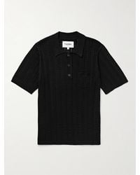Corridor NYC - Pointelle-Knit Pima Cotton Polo Shirt - Lyst