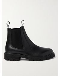 Celine - Margaret Leather Chelsea Boots - Lyst