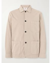 Portuguese Flannel - Cotton-Twill Chore Jacket - Lyst