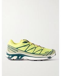Salomon - Xt-6 Mesh And Rubber Sneakers - Lyst