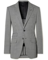 Tom Ford - O'connor Slim-fit Puppytooth Wool Suit Jacket - Lyst