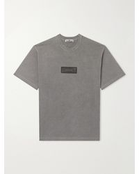 Stone Island - Logo-Print Mineral-Dyed Cotton-Jersey T-Shirt - Lyst