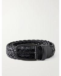ZEGNA - 3.2cm Braided Leather Belt - Lyst