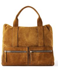Metier - Raced 40 Suede Tote Bag - Lyst