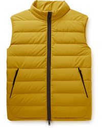 ZEGNA - Stratos Quilted Shell Down Gilet - Lyst