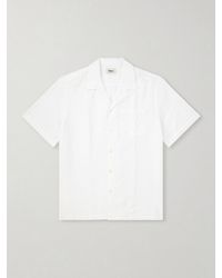 Altea - Hadley Seersucker Cotton Shirt - Lyst