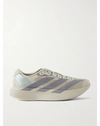 adidas Originals - Adizero Evo Sl M Striped Mesh Running Sneakers - Lyst